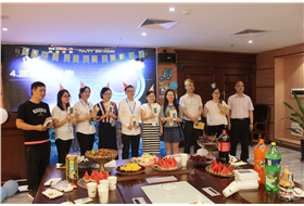 美保，你我的家——美保環(huán)境舉行員工生日會